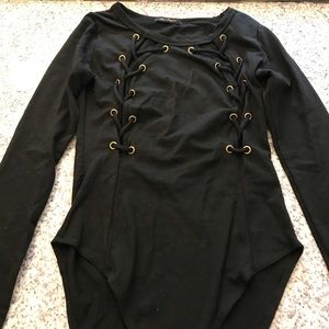Fashion nova long sleeve bodysuit